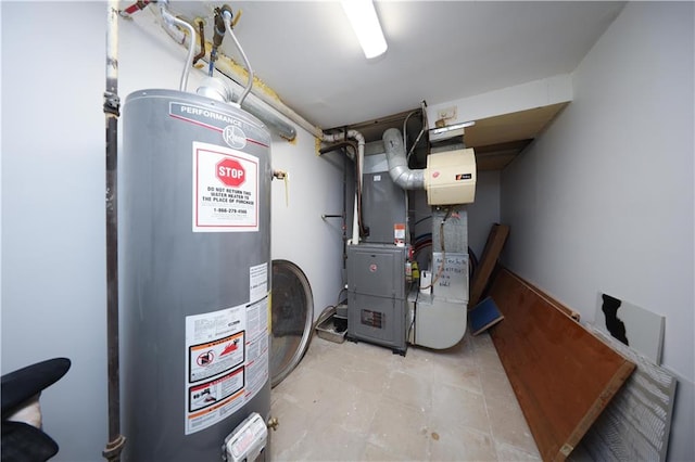 171 Dewey Ave, Staten Island, NY 10308 - utilities featuring gas water heater and heating unit