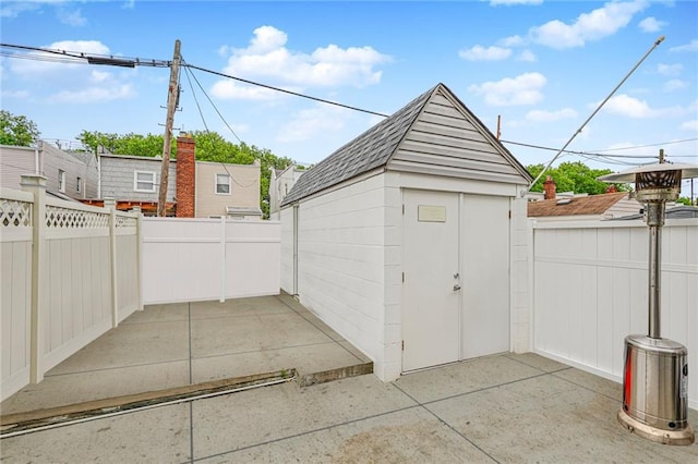 1929 E 36th St, Brooklyn, NY 11234 - view of shed with a fenced backyard