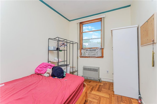 1922 E 16th St, Brooklyn, NY 11229 - bedroom with radiator and crown molding