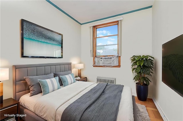 1922 E 16th St, Brooklyn, NY 11229 - bedroom featuring wood finished floors and crown molding