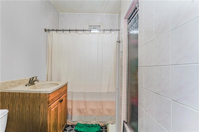 1922 E 16th St, Brooklyn, NY 11229 - full bathroom with a tile shower and vanity