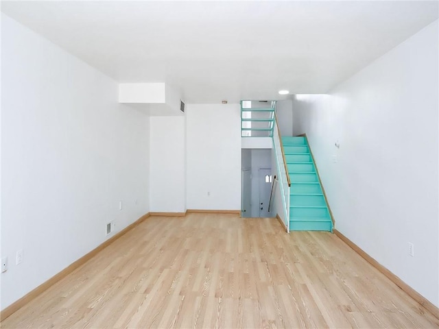 50 Chesebrough St, Staten Island, NY 10312 - unfurnished bedroom with light wood-style flooring and baseboards