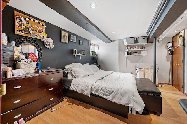 1436 78th St, Brooklyn, NY 11228 - bedroom featuring wood finished floors and recessed lighting