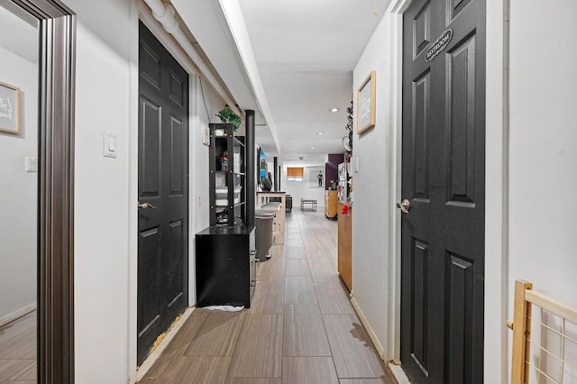1436 78th St, Brooklyn, NY 11228 - hallway with recessed lighting and baseboards