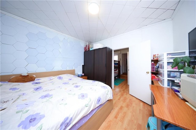 2144 W 6th St, Brooklyn, NY 11223 - bedroom with light wood-style floors