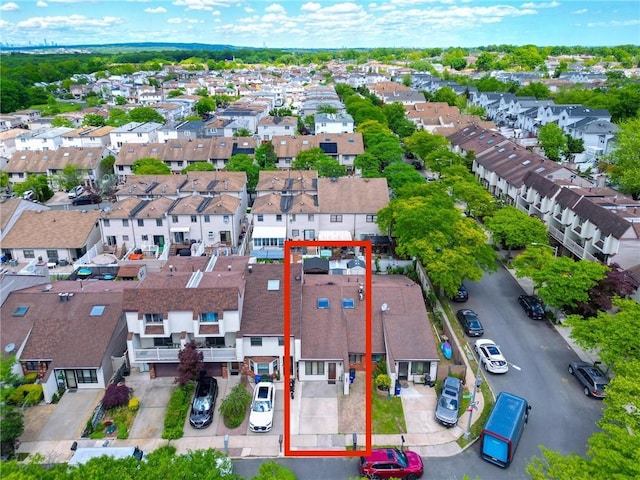 177 Russek Dr Unit 1, Staten Island, NY 10312 - aerial view of residential area featuring property parcel outlined