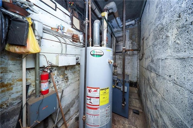 1711 Bay Ridge Parkway, Brooklyn, NY 11204 - utility room with gas water heater