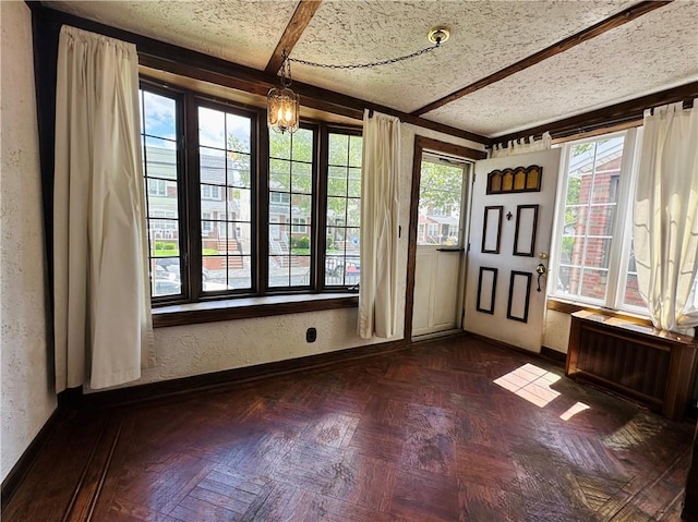 974 77th St, Brooklyn, NY 11228 - unfurnished sunroom with radiator and french doors
