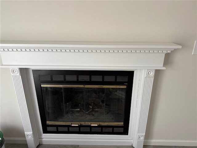 7 Georgetown Ln, Brooklyn, NY 11234 - detailed view of baseboards and a fireplace