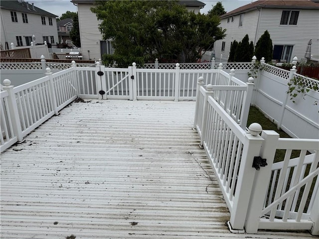 7 Georgetown Ln, Brooklyn, NY 11234 - wooden deck featuring a fenced backyard
