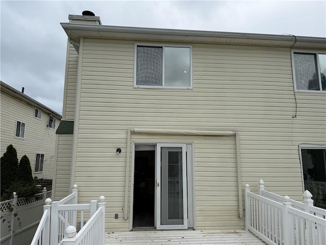 7 Georgetown Ln, Brooklyn, NY 11234 - back of property featuring a wooden deck