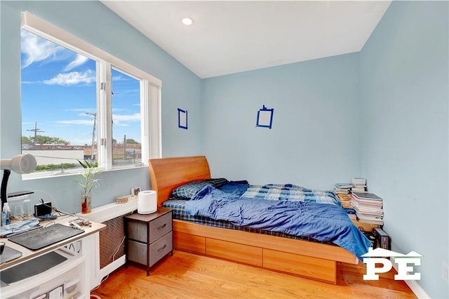 2077 Hendrickson St, Brooklyn, NY 11234 - bedroom featuring light wood-style flooring and recessed lighting