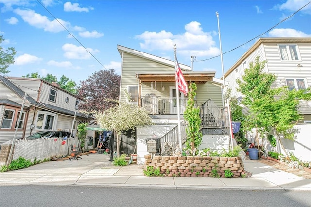47 Center Pl, Staten Island, NY 10306 - view of front of home with stairs