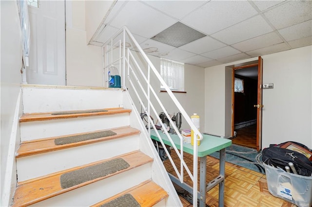 2424 W 3rd St, Brooklyn, NY 11223 - stairs featuring baseboard heating