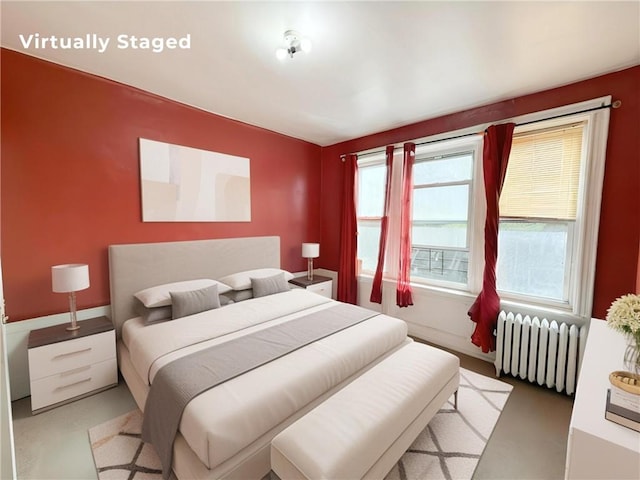 1685 E 2nd St, Brooklyn, NY 11223 - bedroom with radiator heating unit