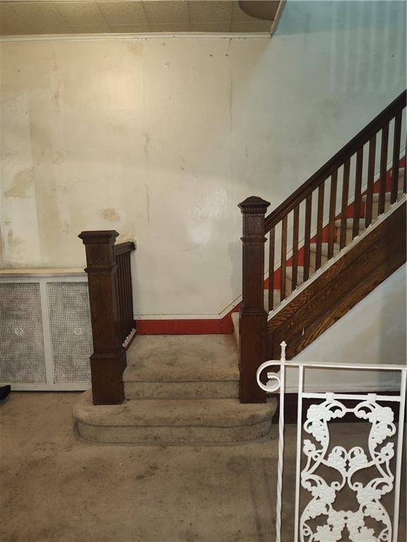 324 E 26th St, Brooklyn, NY 11226 - staircase with baseboards