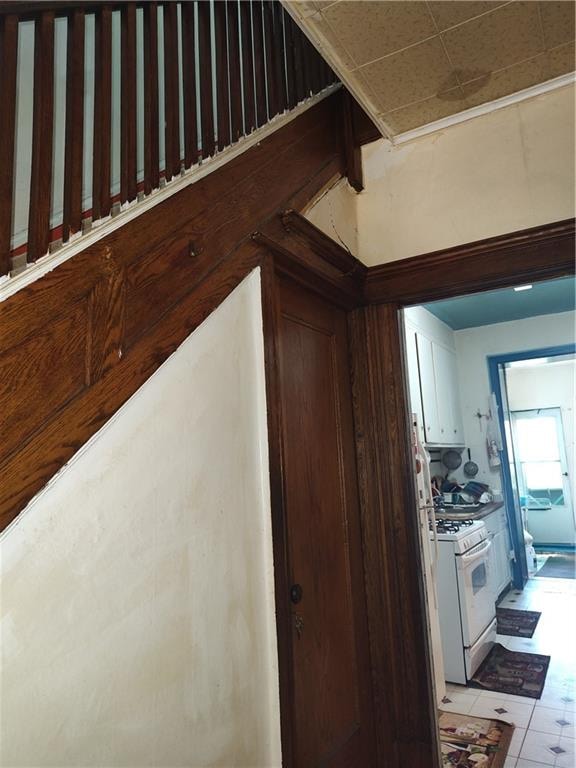 324 E 26th St, Brooklyn, NY 11226 - kitchen featuring white gas stove