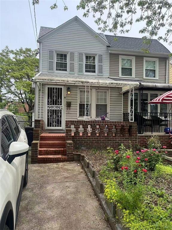 1711 E 36th St, Brooklyn, NY 11234 - view of front facade with entry steps and brick siding