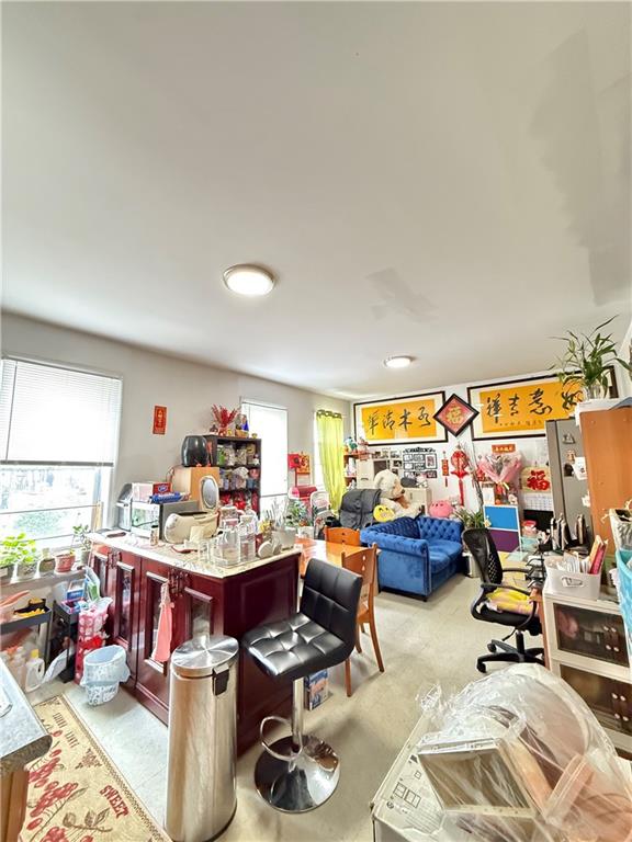 1641 82nd St, Brooklyn, NY 11214 - living area featuring healthy amount of natural light and light carpet