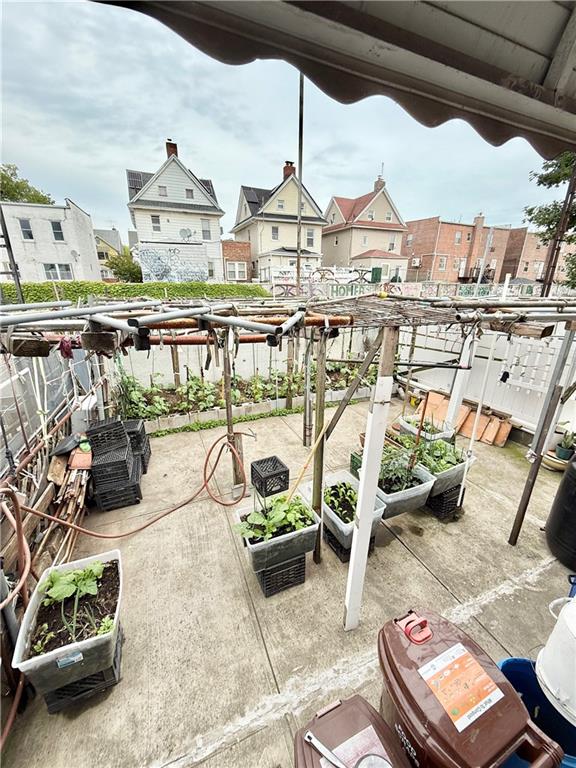 1871 W 8th St, Brooklyn, NY 11223 - view of patio / terrace with a residential view