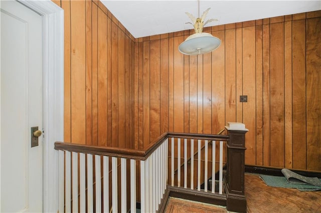 660 85th St, Brooklyn, NY 11228 - stairs featuring wood walls