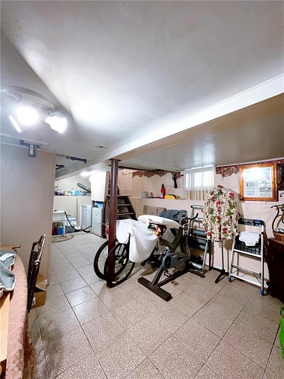 1566 E 46th St, Brooklyn, NY 11234 - basement with stairway