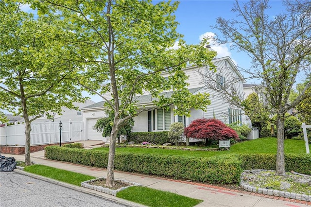 284 Todt Hill Rd, Staten Island, NY 10314 - obstructed view of property featuring a garage