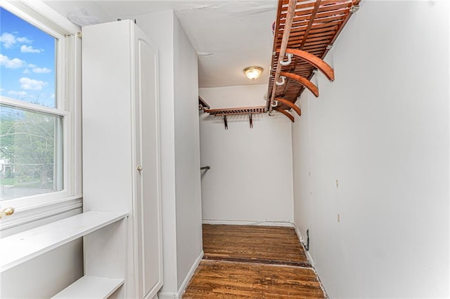 284 Todt Hill Rd, Staten Island, NY 10314 - walk in closet with wood finished floors