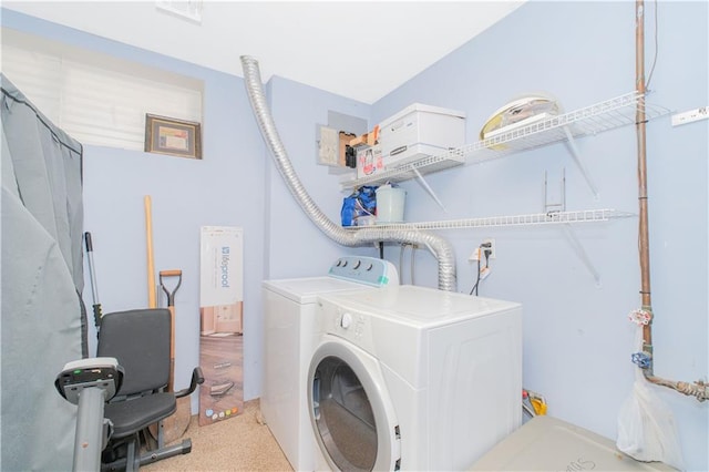 88 Jumel St, Staten Island, NY 10308 - laundry area with separate washer and dryer