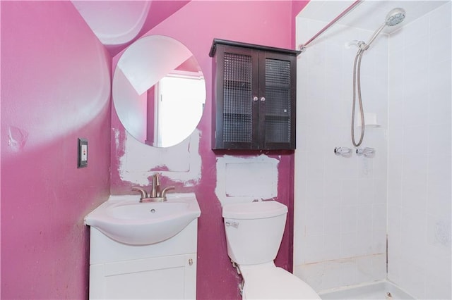 88 Jumel St, Staten Island, NY 10308 - bathroom featuring vanity and a shower stall