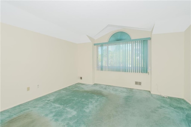 88 Jumel St, Staten Island, NY 10308 - spare room featuring carpet flooring and lofted ceiling
