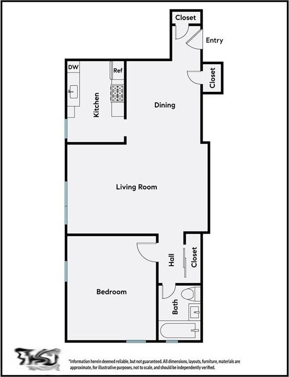 394 Avenue S Unit 2E, Brooklyn, NY 11223 - home floor plan