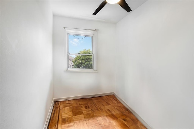 880 Bay Ridge Ave, Brooklyn, NY 11220 - spare room featuring baseboards and a ceiling fan