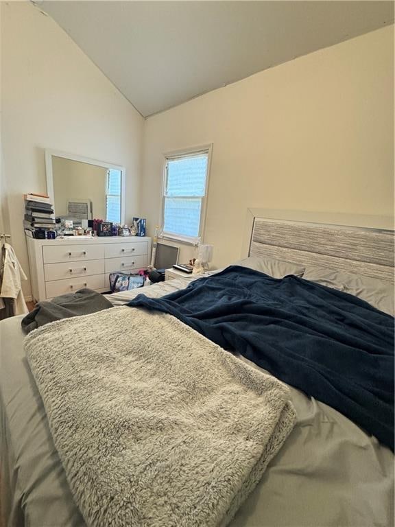 520 Clermont Ave, Staten Island, NY 10307 - bedroom featuring lofted ceiling