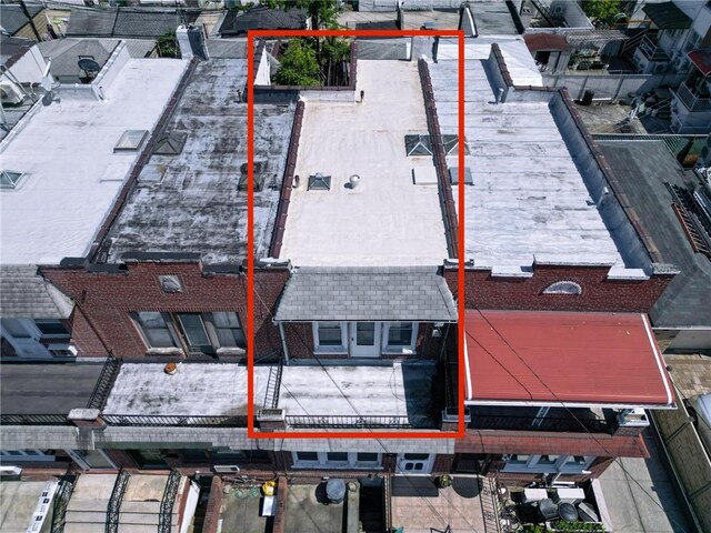 8669 15th Ave, Brooklyn, NY 11228 - aerial overview of property's location with property boundaries highlighted
