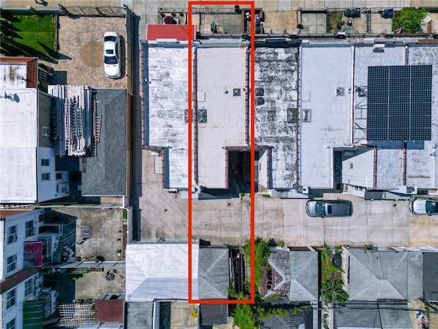 8669 15th Ave, Brooklyn, NY 11228 - aerial view of property's location with property boundaries highlighted