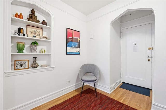 385 Argyle Rd Unit 4A, Brooklyn, NY 11218 - foyer entrance featuring wood finished floors and arched walkways