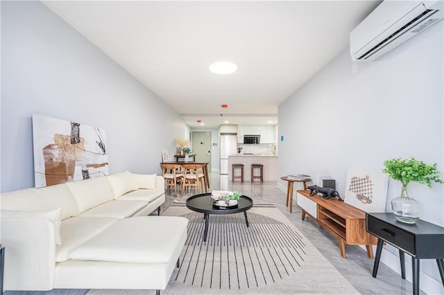 811 45th St Unit 5B, Brooklyn, NY 11220 - living room with a wall mounted AC