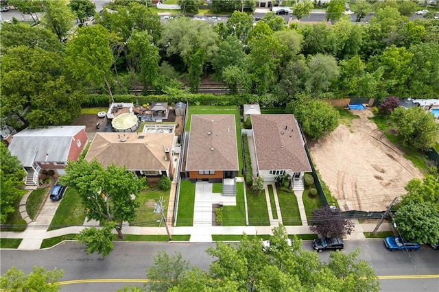 164 Railroad St, Staten Island, NY 10312 - aerial perspective of suburban area