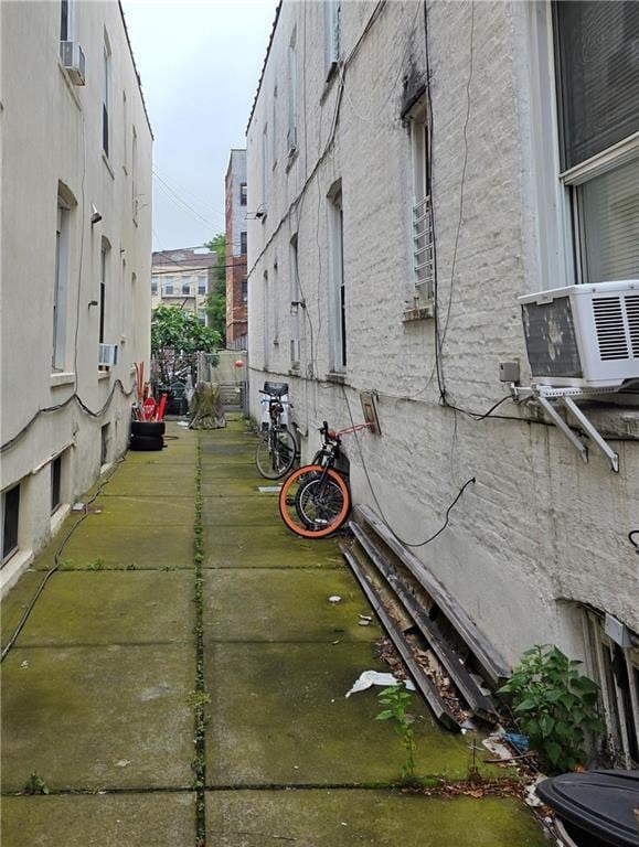 1812 80th St, Brooklyn, NY 11214 - view of concrete alley