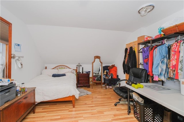 4070 Victory Blvd, Staten Island, NY 10314 - bedroom featuring vaulted ceiling and light wood-type flooring