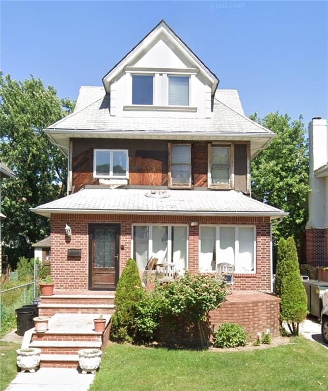 1579 E 28th St, Brooklyn, NY 11229 - view of front of house with brick siding