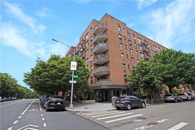 9323 Shore Rd Unit 4G, Brooklyn, NY 11209 - view of apartment building / complex with uncovered parking