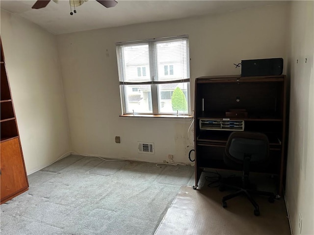 30 Regis Dr Unit 76, Staten Island, NY 10314 - carpeted office space with a ceiling fan