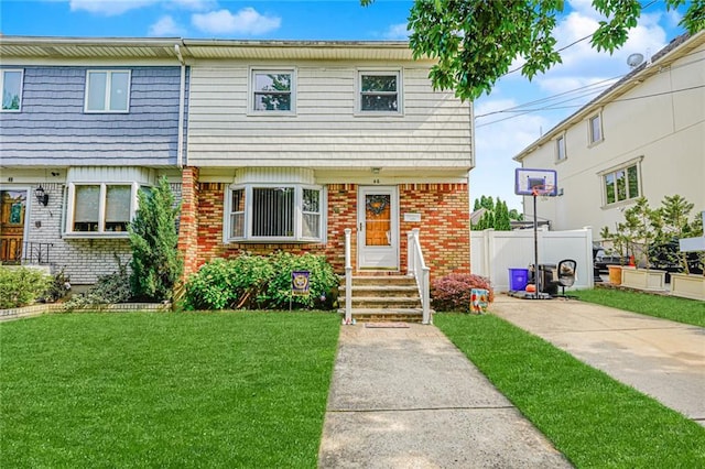46 Mosely Ave, Staten Island, NY 10312 - view of front facade featuring brick siding and entry steps