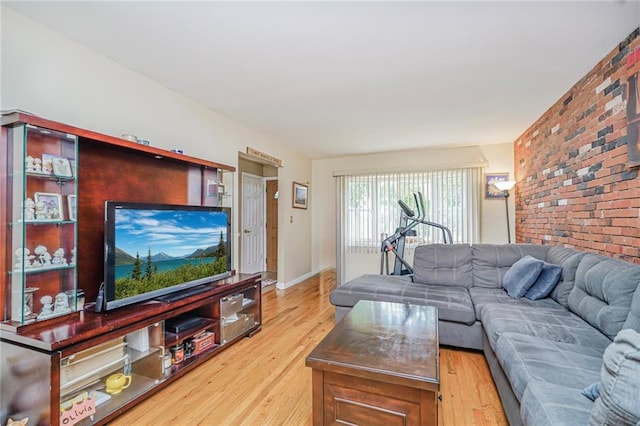 46 Mosely Ave, Staten Island, NY 10312 - living room with wood finished floors and baseboards