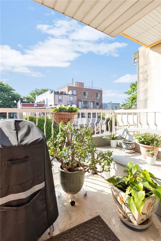 135 28th Ave Unit 2A, Brooklyn, NY 11214 - balcony with a grill