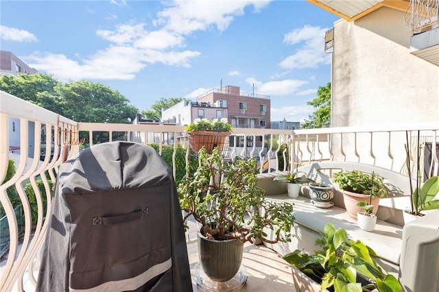 135 28th Ave Unit 2A, Brooklyn, NY 11214 - balcony featuring grilling area