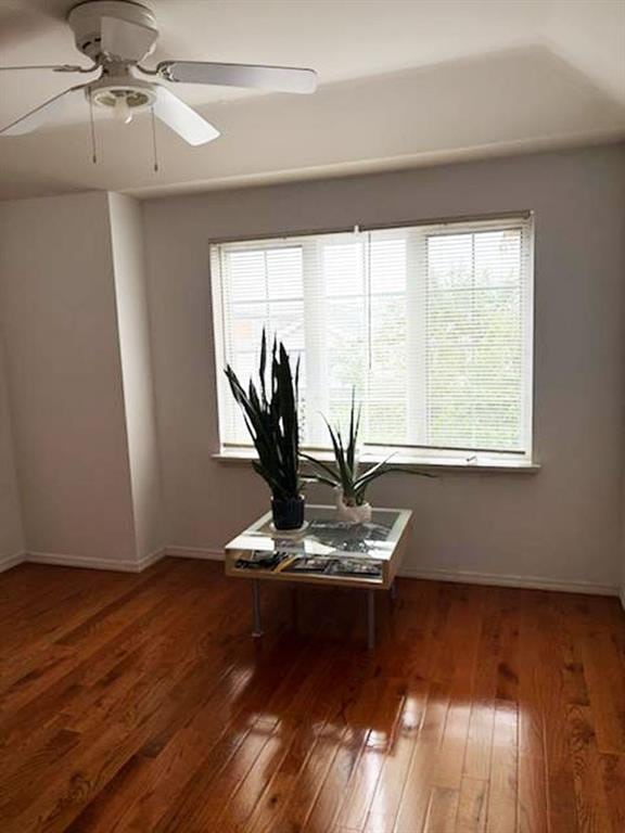 30 Winegar Ln, Staten Island, NY 10310 - unfurnished room with wood-type flooring and a ceiling fan