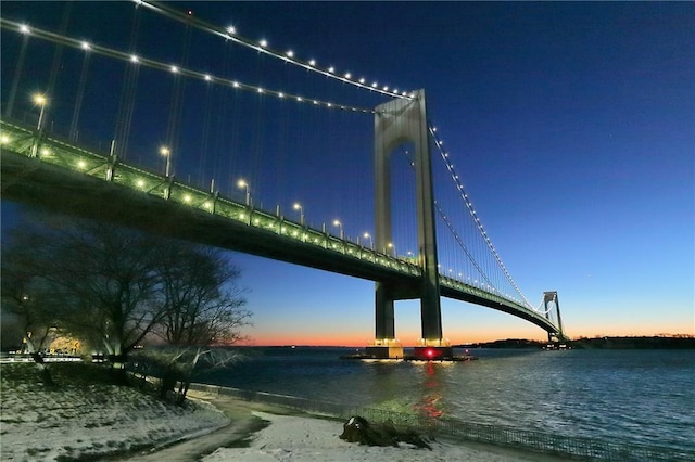 9935 Shore Rd Unit 1D, Brooklyn, NY 11209 - water view featuring a notable bridge